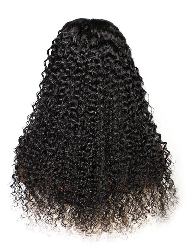 Ebony Ivy — Natural Black 13×6 HD Lace Curly Wig