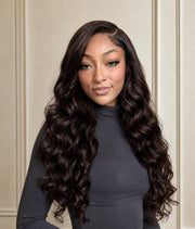 Ebony Tide — Soft Black 11×6 HD Lace Glueless Loose Body Wave Wig