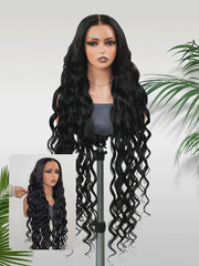 Night Wisteria — Natural Black 11×6 HD Lace Body Wave Wig