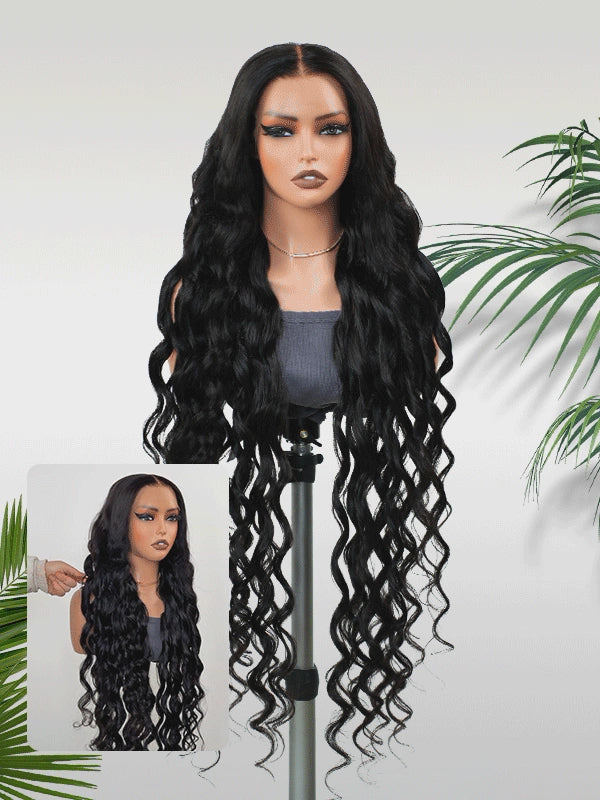 Night Wisteria — Natural Black 11×6 HD Lace Body Wave Wig