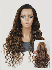 Amber Willow — Dark Blonde Ombre 11×6 HD Lace Glueless Loose Body Wave Wig