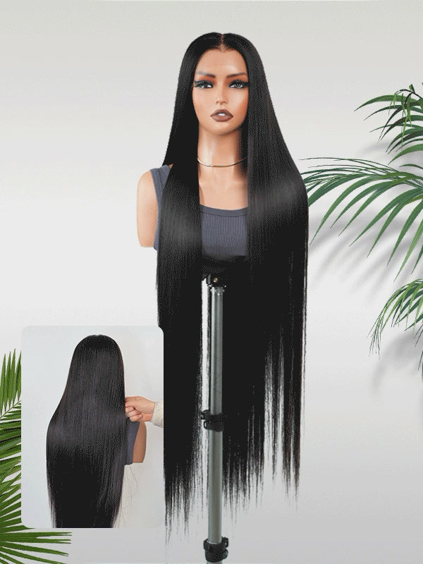 Night Jasmine — Natural Black 11×6 HD Lace Straight Wig